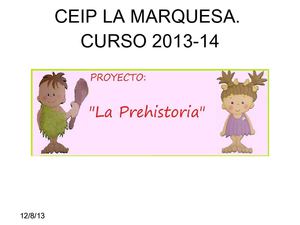 LIBRO DIGITAL LA PREHISTORIA