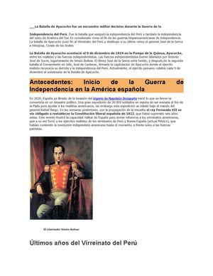 Simon bolivar