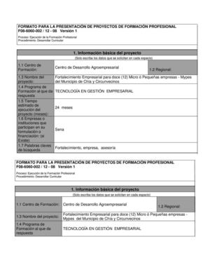 Calaméo - Formato para la presentación de proyectos Tg