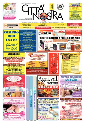 Città Nostra Udine del 10.12.2013 n. 1402