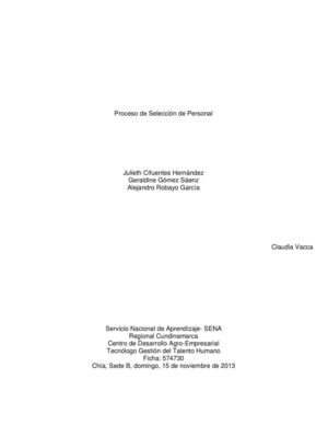 PERFIL DE CARGO TESORERO(A)