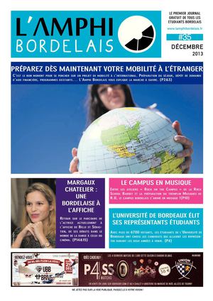 Journal l'Amphi Bordelais N°35 - Mardi 10 décembre 2013