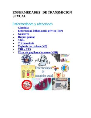 ENFERMEDADES   DE TRANSMICION SEXUAL
