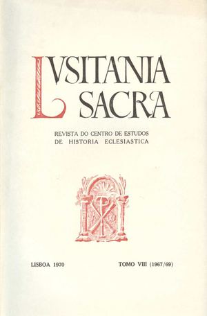 Lusitania Sacra - Série 1 - Tomo 008 (1970)