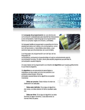 MATERIAL DE APOYO ALGORITMOS INFO III