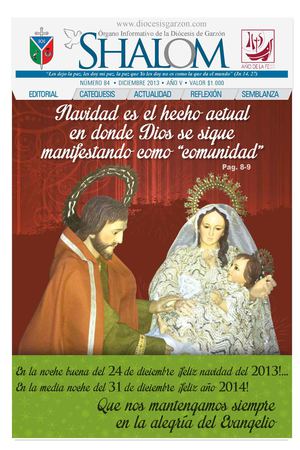 Shalom Diciembre 2013