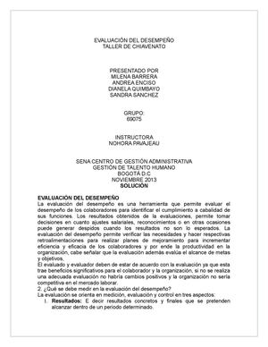 Taller de Chiavenato