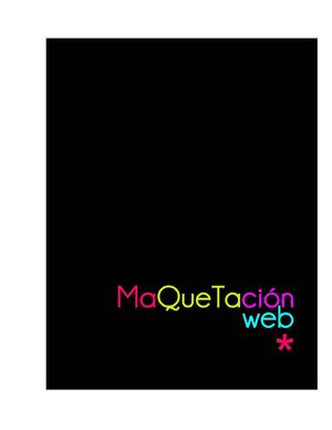 Maquetacion WEB