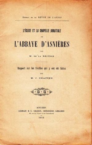Abbaye d'Asnières - Brière - Chappée