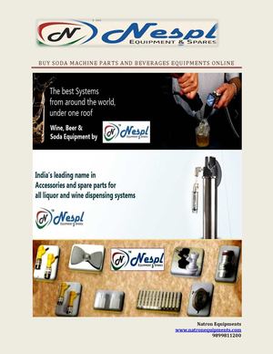 Buy Soda Fountain Machine Parts Online