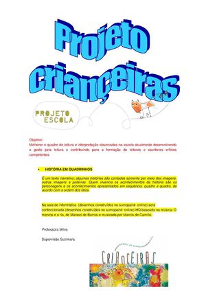 Historias em quadrinhos 4º ano