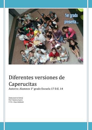 Versiones de Caperucitas