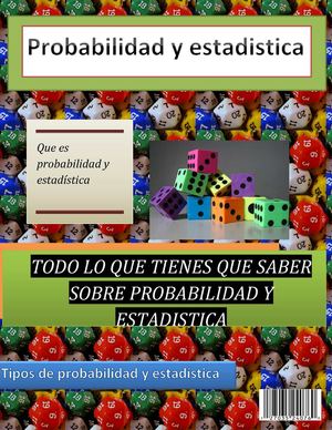 Probabilidad y estadistica