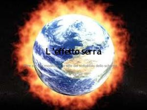 Effetto serra