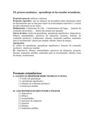 EL proceso enseñanz1