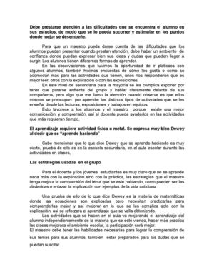 El maestro, los alumnos y sus estudios