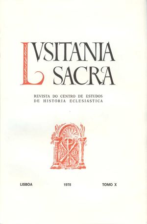 Lusitania Sacra - Série 1 - Tomo 010 (1978)