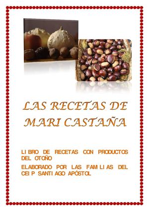 LAS RECETAS DE MARI CASTAÑA