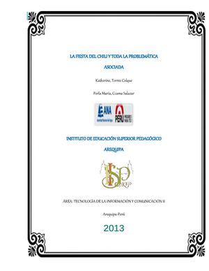 La problemática y conservación del Rio Chili