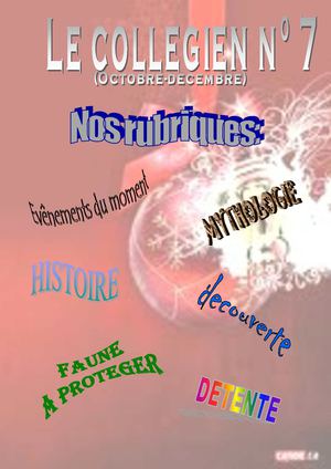 LE COLLEGIEN N°7