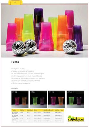 Catálogo Copobrás Copos
