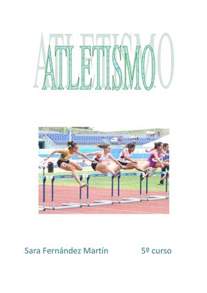 El atletismo -  Sara 5º