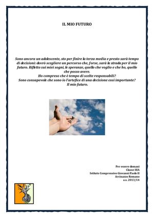 Il mio futuro