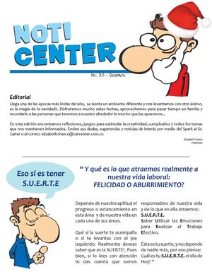 Noticenter Diciembre