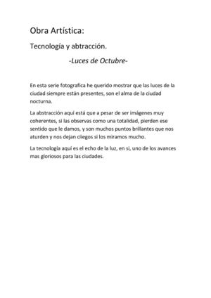 Obra Artística