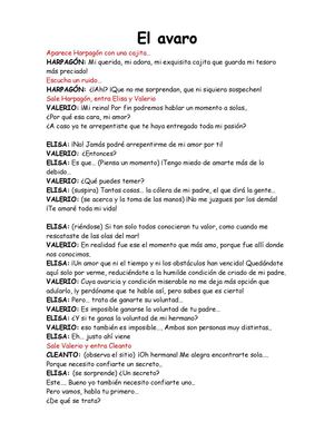 el avaro
