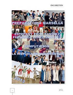 La historia de one direction