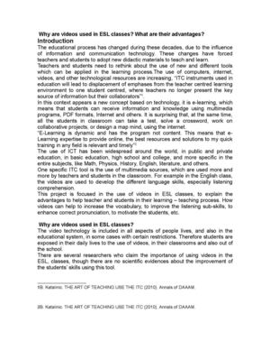 Why use videos in ESL classroom