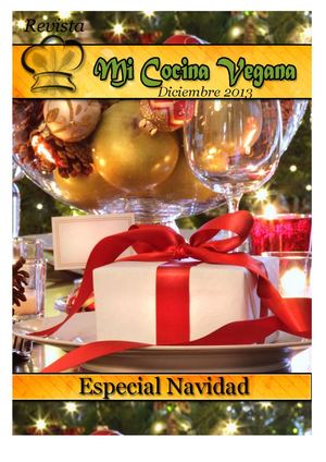 Mi cocina vegana nº 6 - Especial Navidad