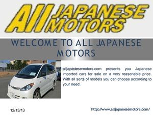 Welcome To All Japanese Motors