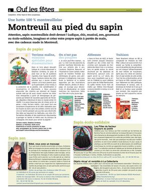 Montreuil au pied du sapin