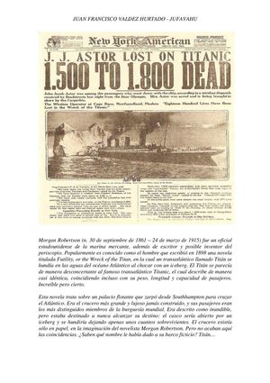 EL NAUFRAGIO DEL TITAN