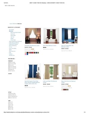 BEST HOME FASHION Blackout - WINDOW BEST HOME FASHION