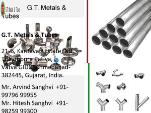 TC Fittings, SS Tubes and Valve, Stainless Steel Fittings Supplier, Ahmedabad - www.gtfittings.in