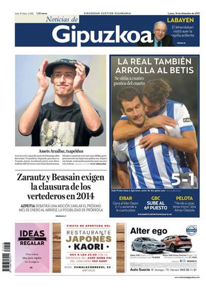 Noticias de Gipuzkoa 20131216