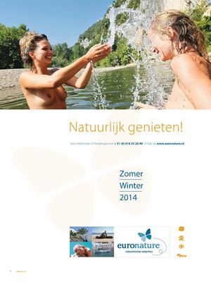 Euronature reisbrochure 2014
