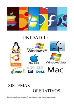 Trabajo sobre los sistemas operativos