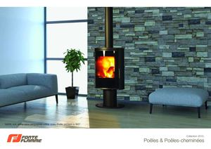 Poêles & Poêles-cheminées - Fonte Flamme