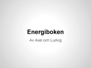Energiboken