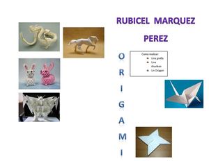 Grulla de origami