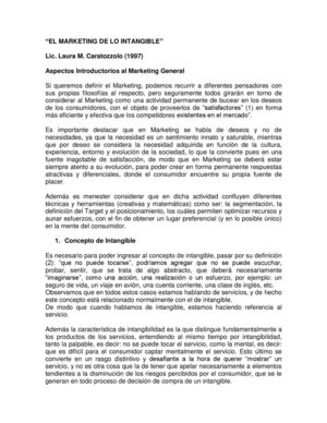 Marketing de lo intangible