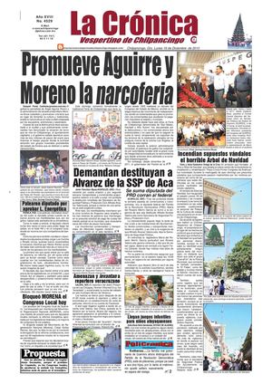 CRONICA 4529 LUNES 16  DE DICIEMBRE