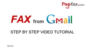 Inviare un fax con la posta elettronica Gmail