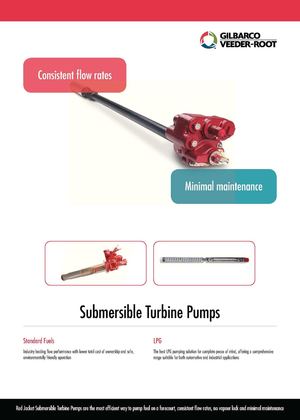 Red Jacket Submersible Turbine Pumps By Gilbarco Veeder Root