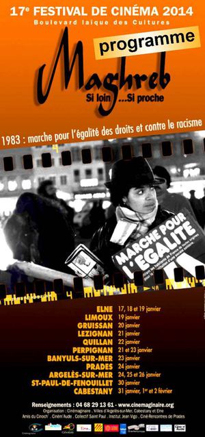 Le programme du 17ème Festival Maghreb, si loin... si proche