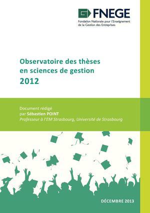 Observatoire des Thèses - Edition 2013